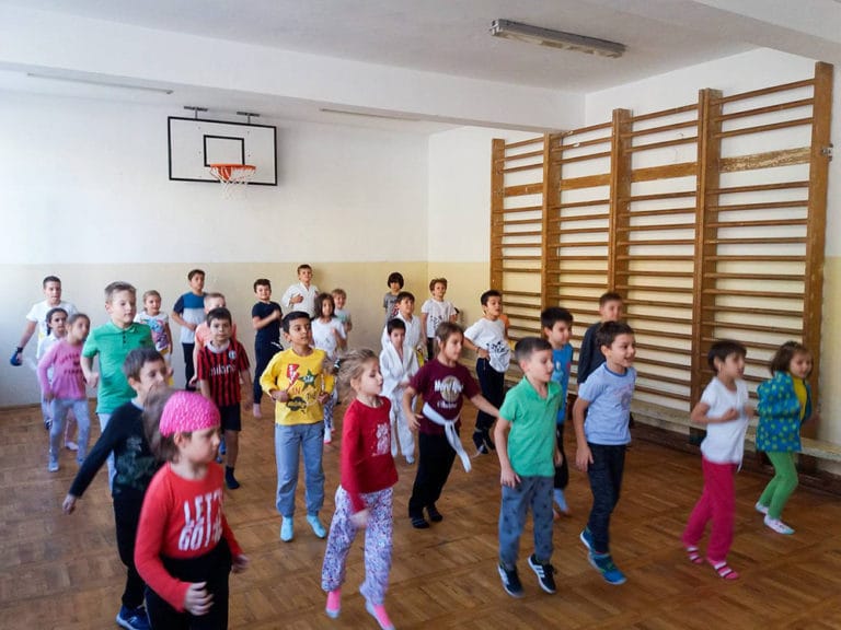 Exercițiu de autoapărare la CS Shogun