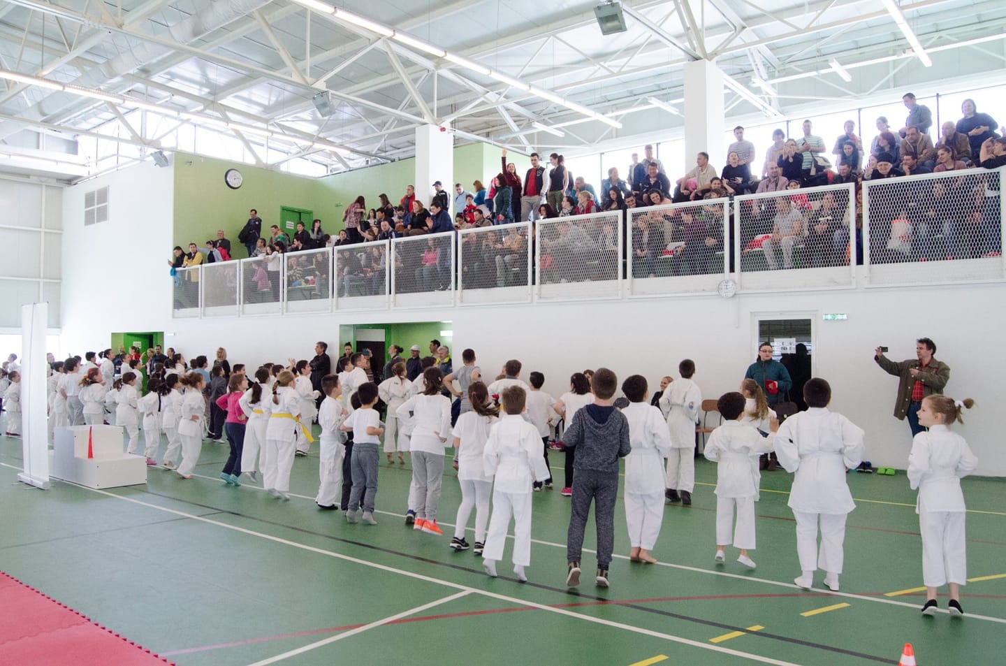 Sportiv CS Shogun într-o competiție