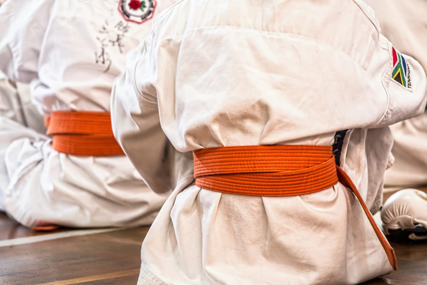 Antrenament de karate în cadrul CS Shogun